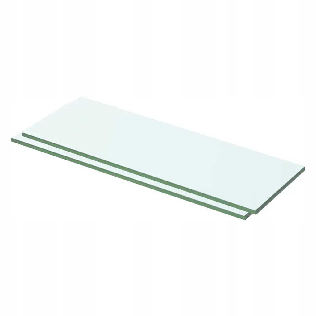 Skleněný panel 50x12 cm, 8 mm, bezbarvý, zatížení 15 kg