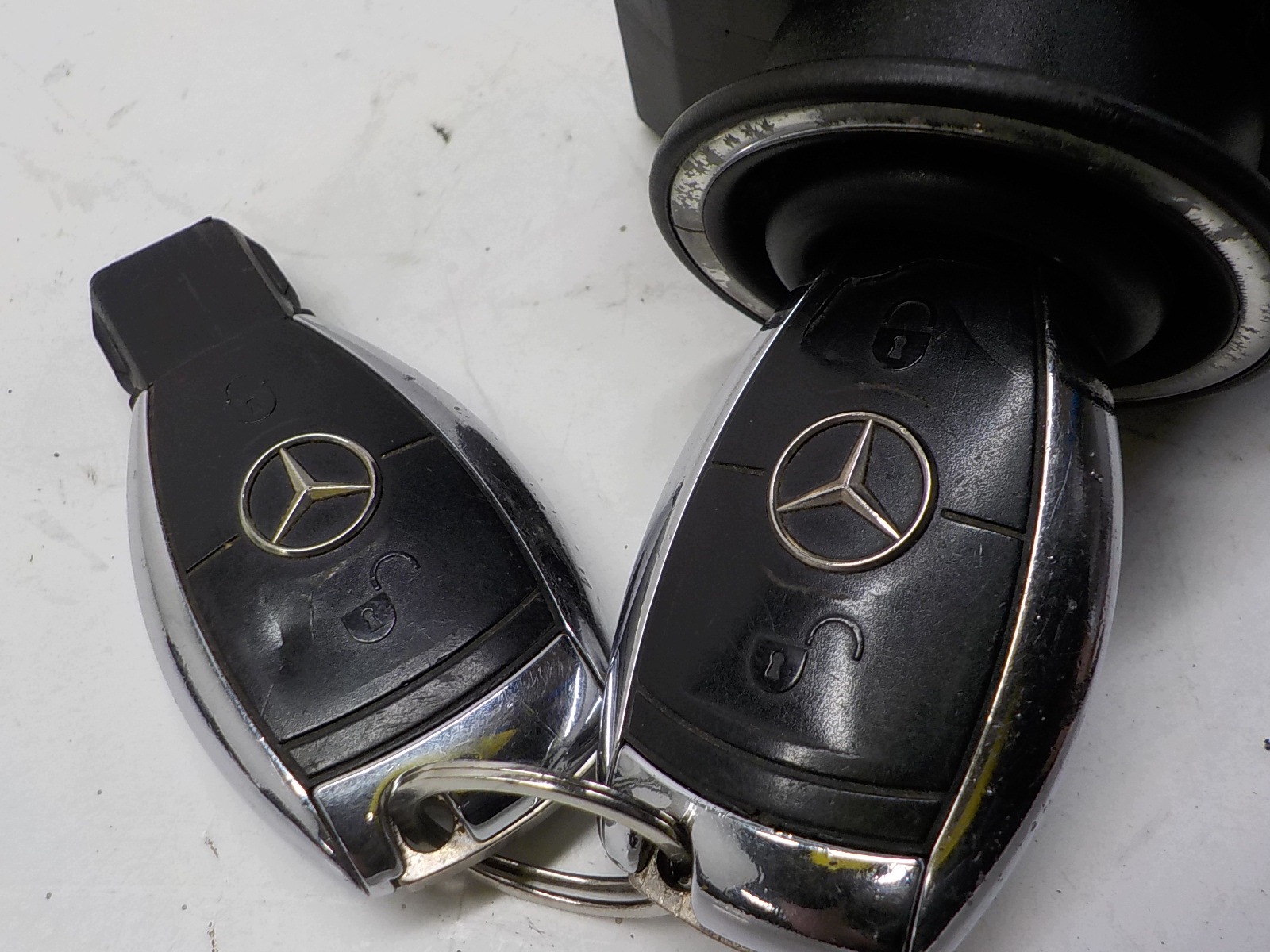 MERCEDES-BENZ C W203 CLC ignition key PILOT 2X