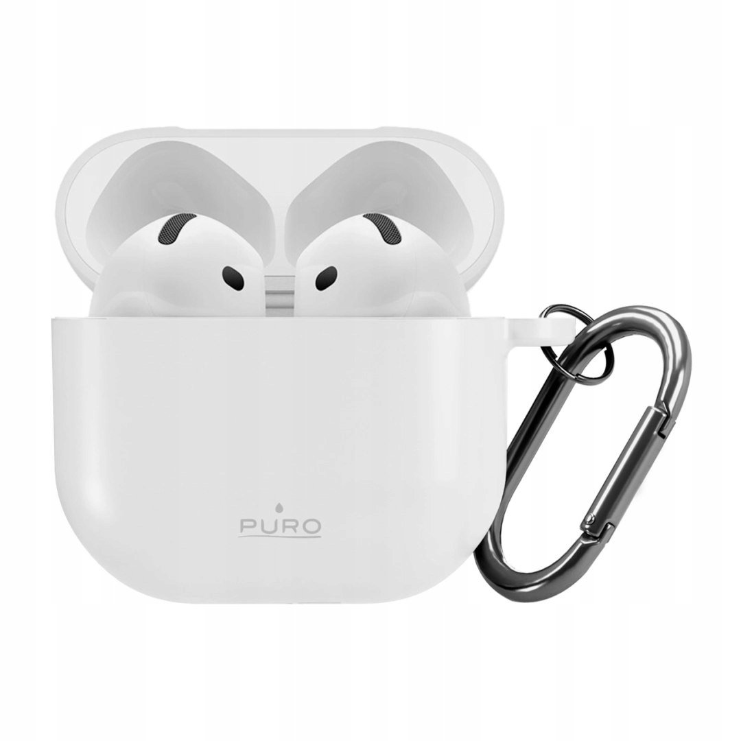 Etui Puro Icon na AirPods 4 białe