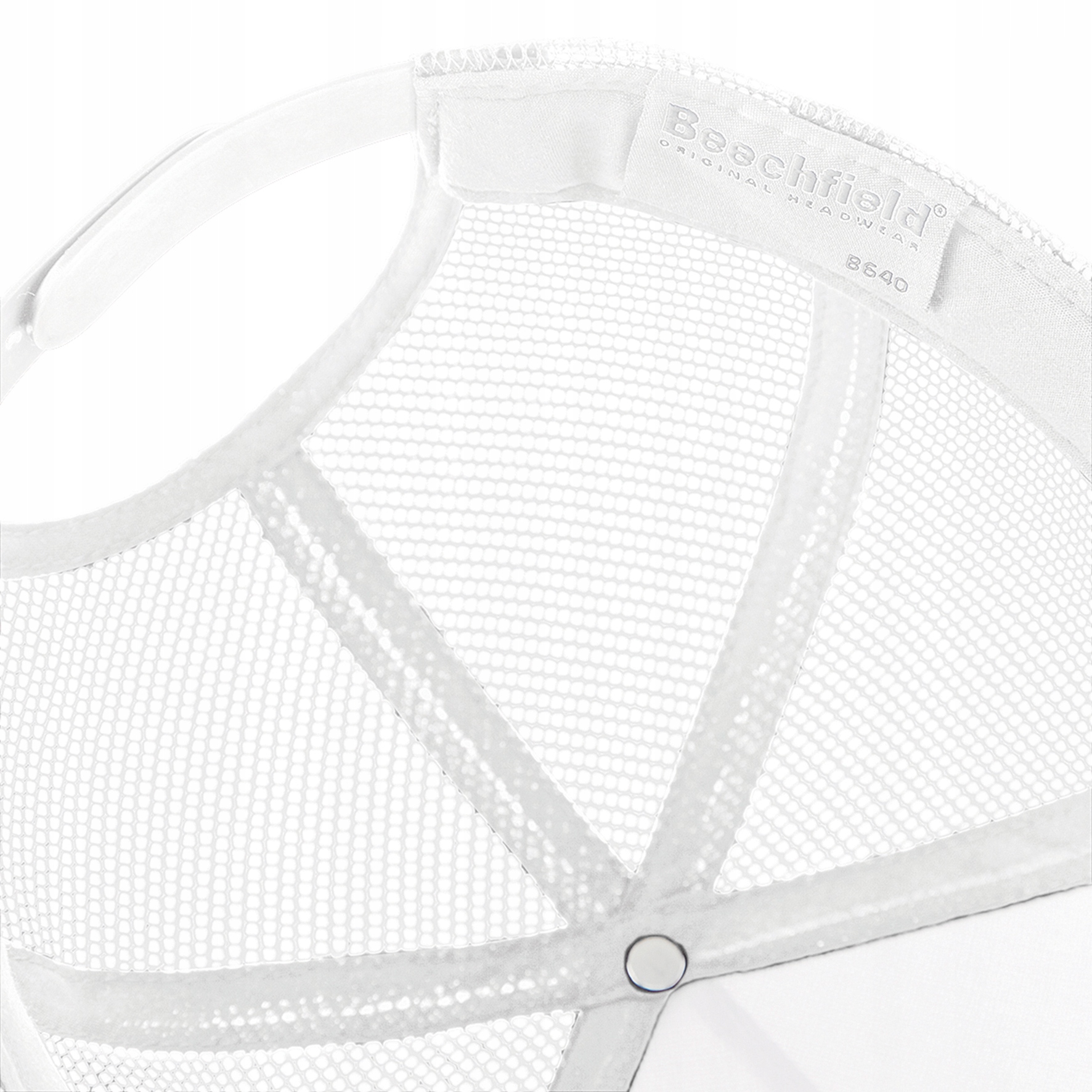 BIAŁA CZAPKA Z DASZKIEM TRUCKER MĘSKA / DAMSKA Cechy dodatkowe regulowane zapięcie