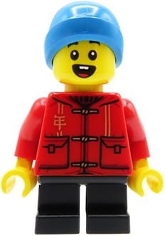 

Lego City figurka Chłopiec Dziecko w kurtce