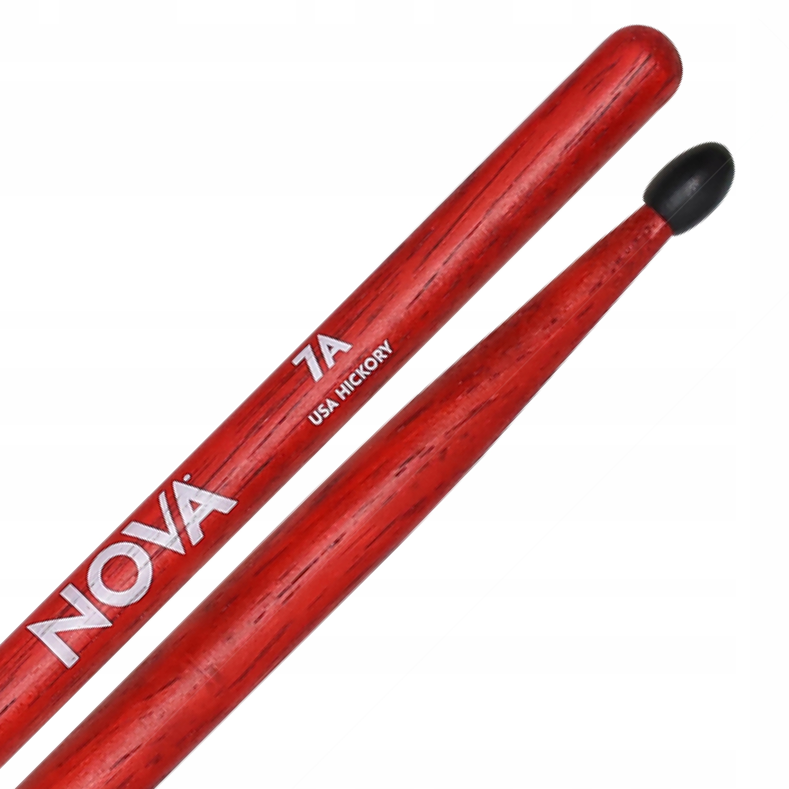 Pałki pałeczki perkusyjne Hikora Czerwone Vic Firth Nova 7A Red Nylon