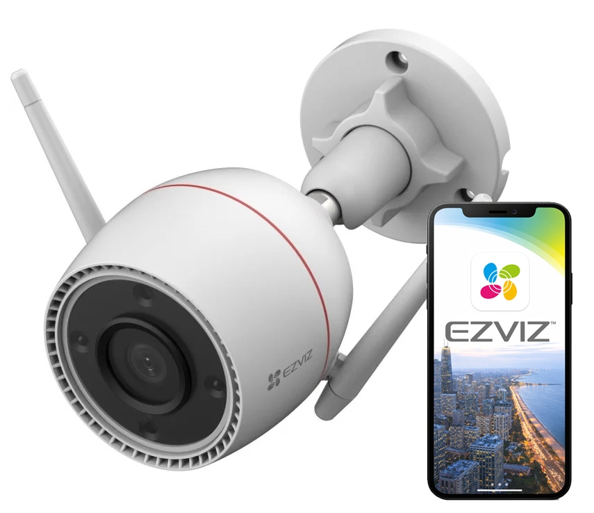 WiFi kamera 5MPx Ezviz H3c 3K Full Color 24/7 Audio Mikrofón Reproduktor