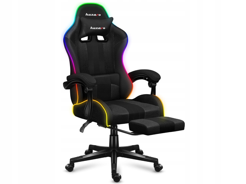 Fotel gamingowy Huzaro Force 4.7 RGB Mesh