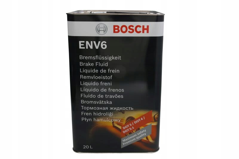 Brzdová Kvapalina ENV6 20L Bosch Nahrádza: