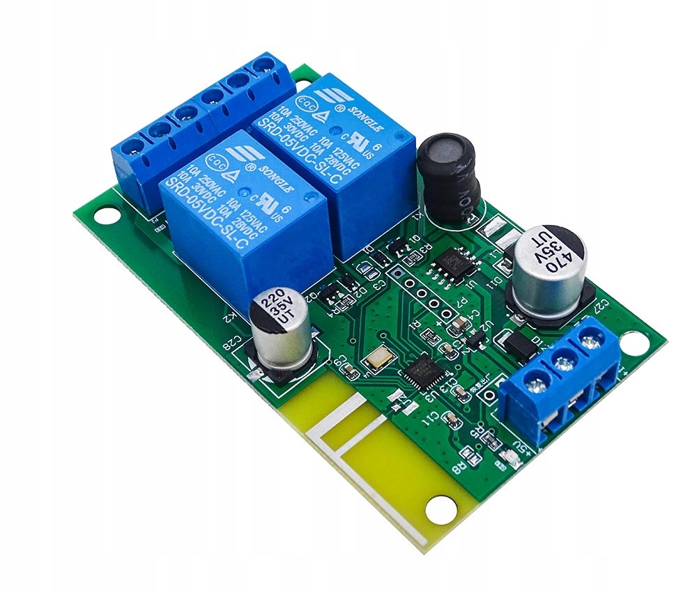 

384 2 kanałowy moduł przekaźnika Bluetooth 4.0BLE