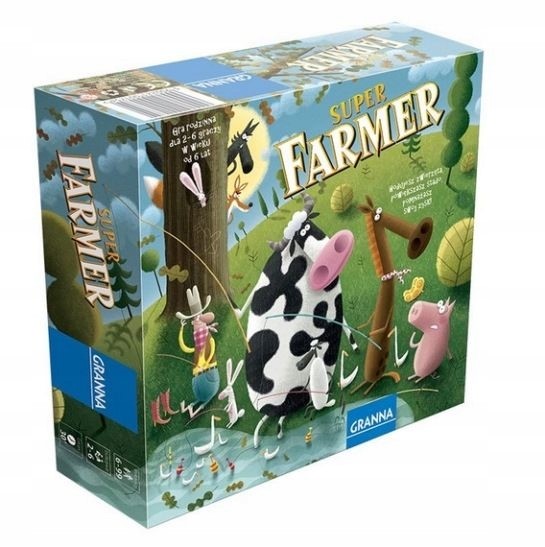 Gra edukacyjna SUPERFARMER Z RANCHA GRANNA