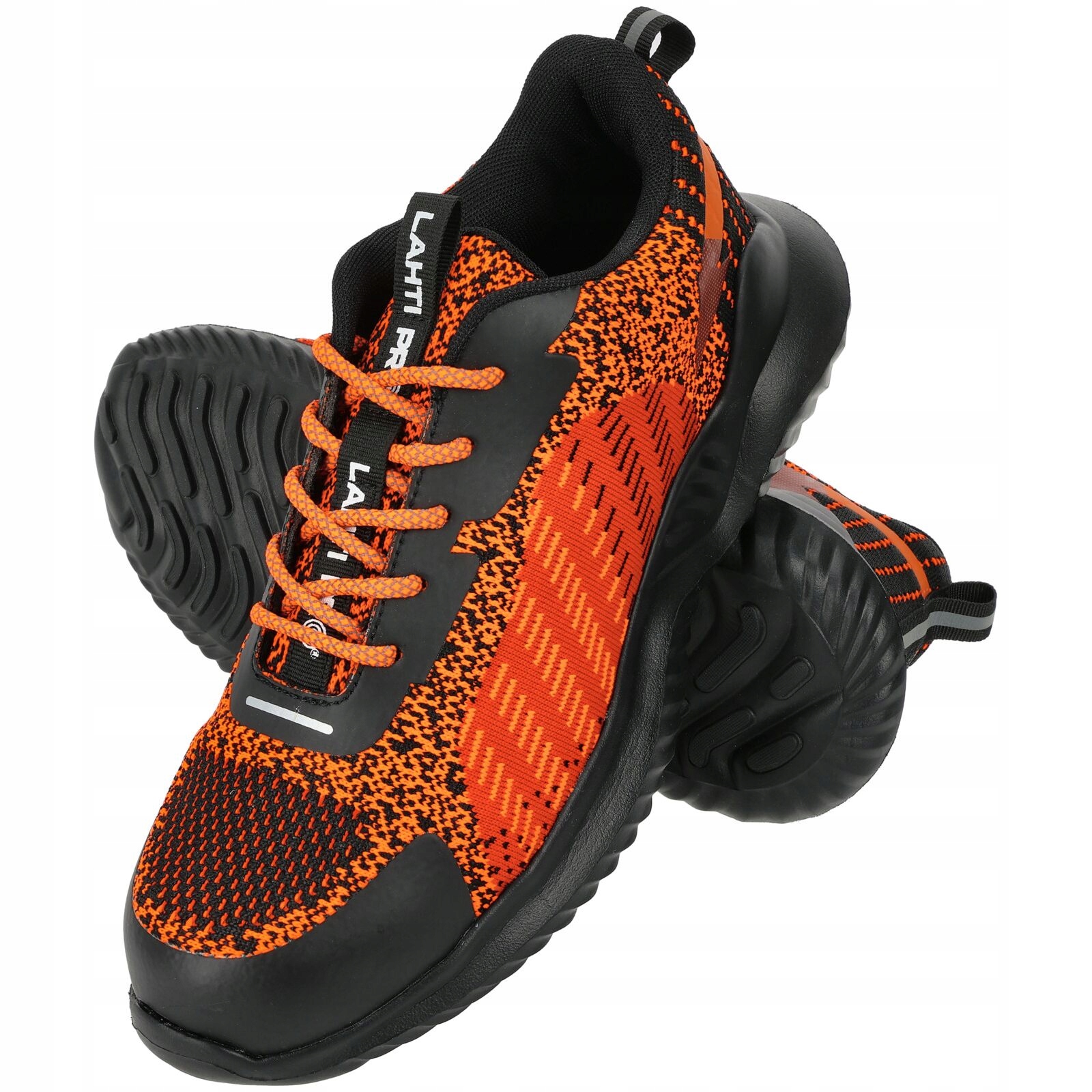 Lahti Pro Buty Półbuty Robocze Z Dzianiny Orange/black, Sb Fo, Rozmiar 41
