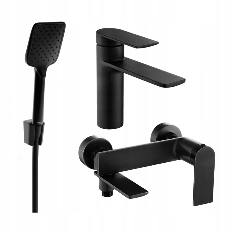 Mexen Zero R62 vaňová súprava, čierna 71103R62-70