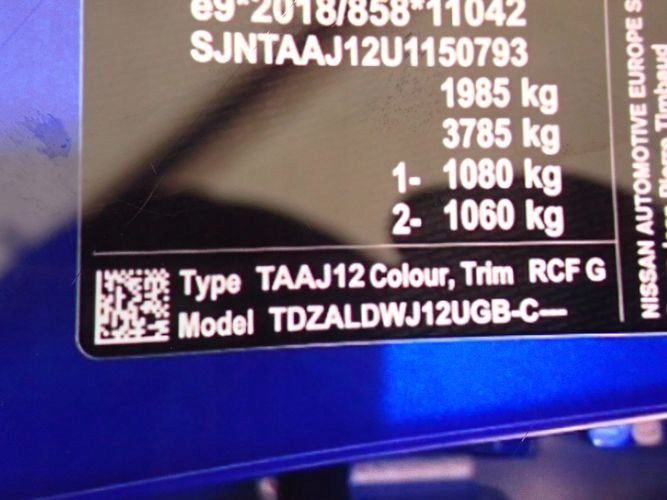 NISSAN X-TRAIL T22 22- cofano TAAJ12