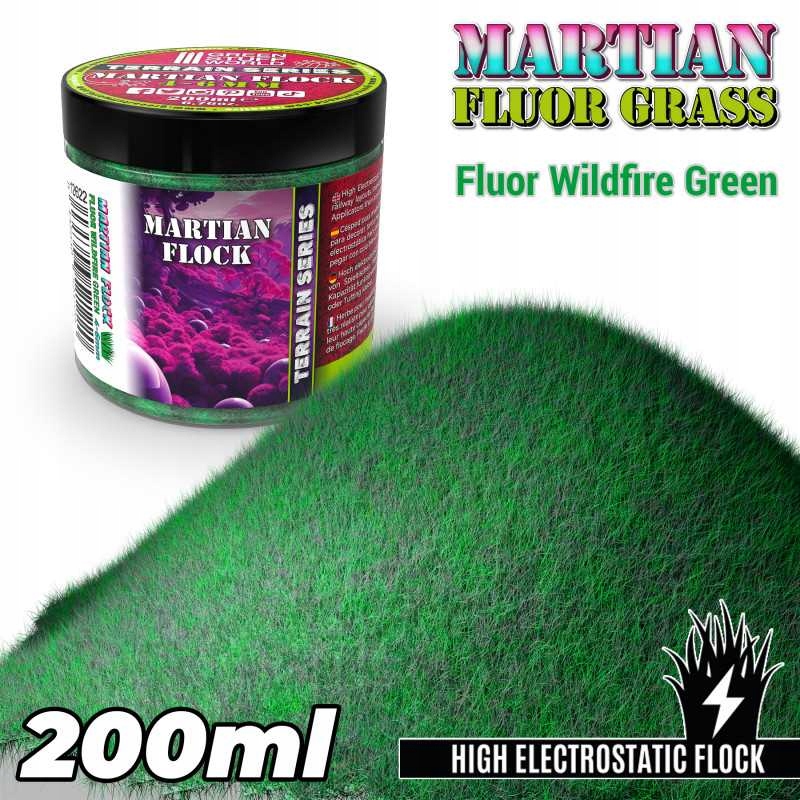 Gsw 12622 Martian Fluor Grass 4-6mm 200ml Wildfire Green (trawa statyczna