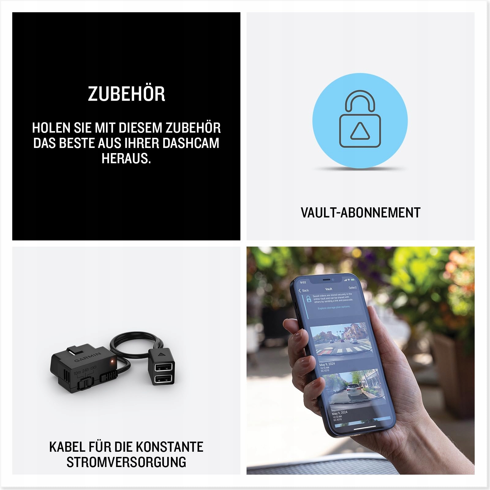 GARMIN Kamera Samochodowa X110 Full HD 1080p 140° LCD Filtr Polaryzacyjny — miniatura 6