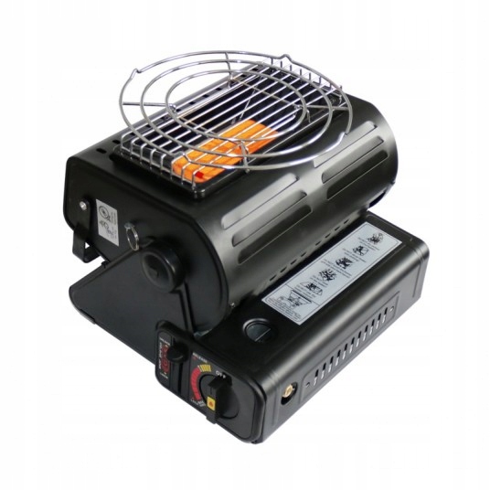 KUCHENKA TURYSTYCZNA GAZOWA PIECYK 2W1 + 1X KARTUSZ 220G Kod producenta HH-808B