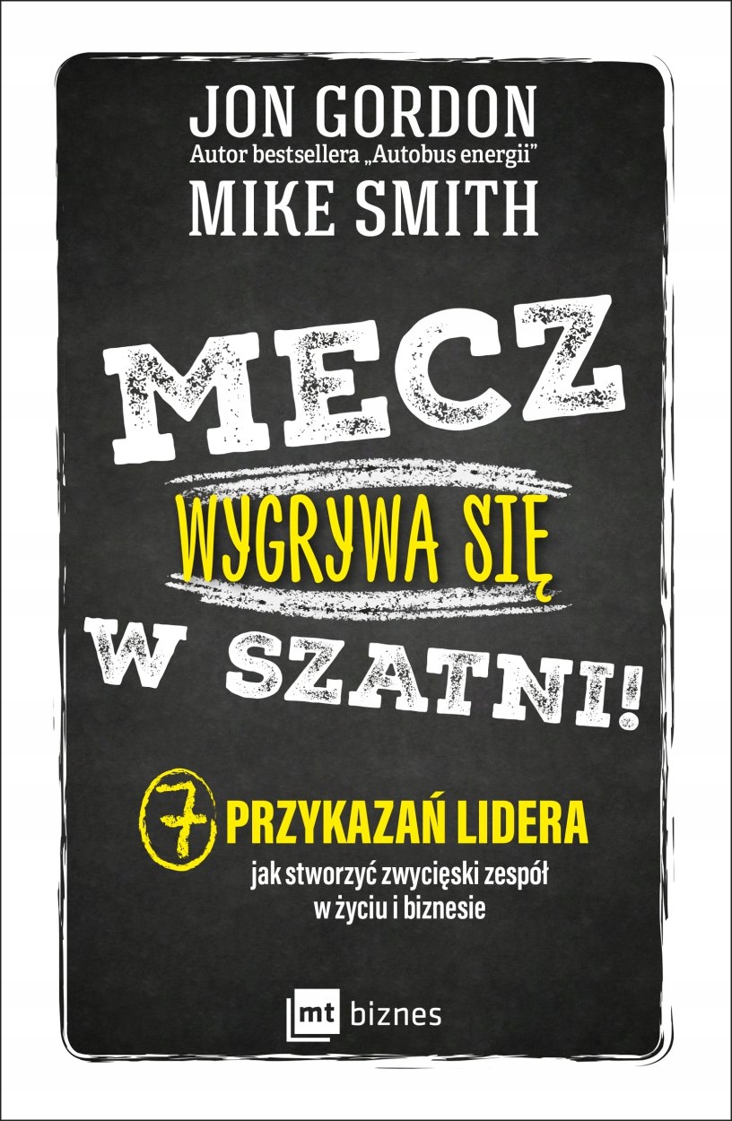 

Mecz wygrywa się w szatni! Jon Gordon