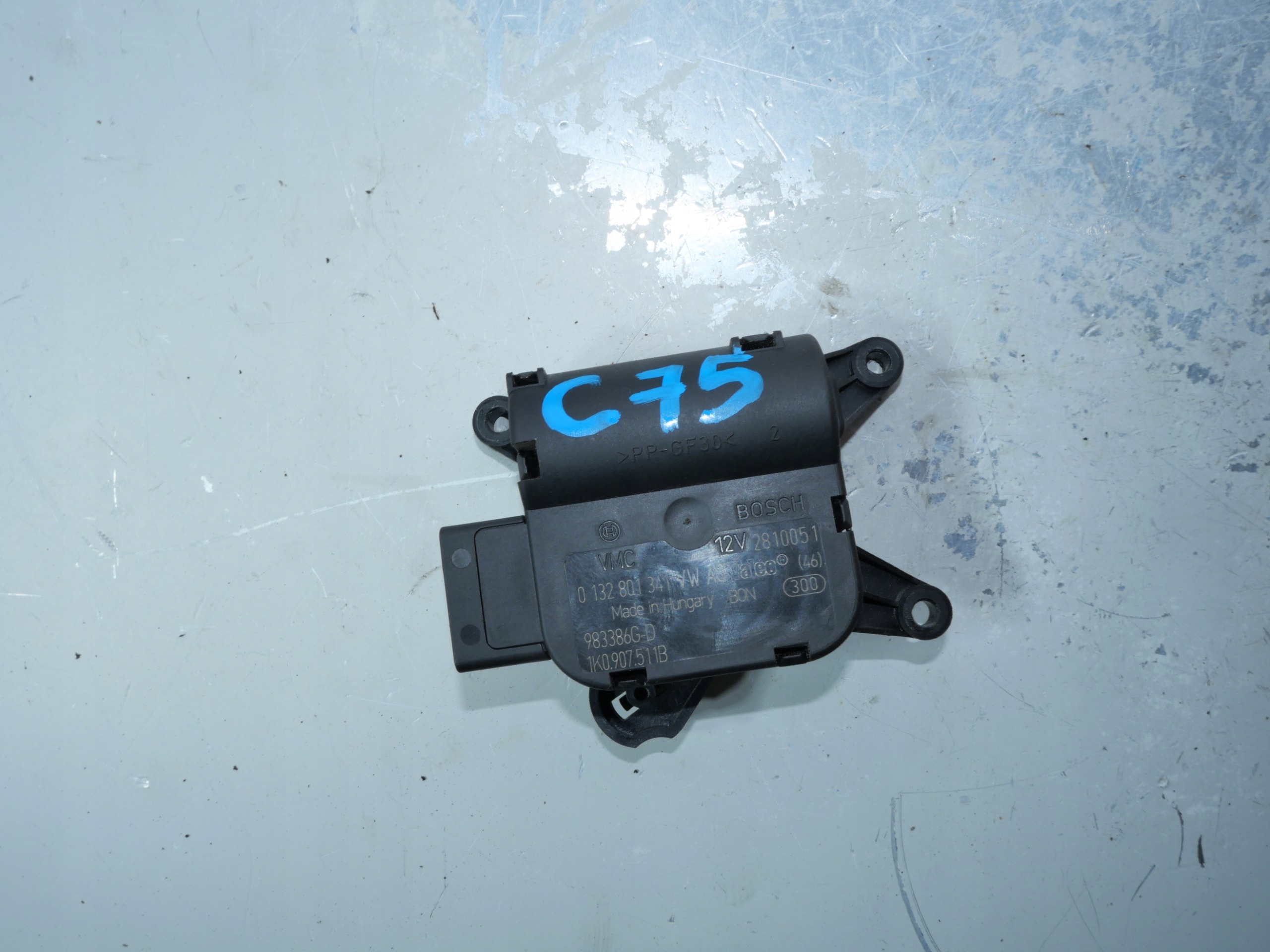 VW SEAT SKODA Micro moteur KLAP Bloc de chauffage complet 1K0907511B