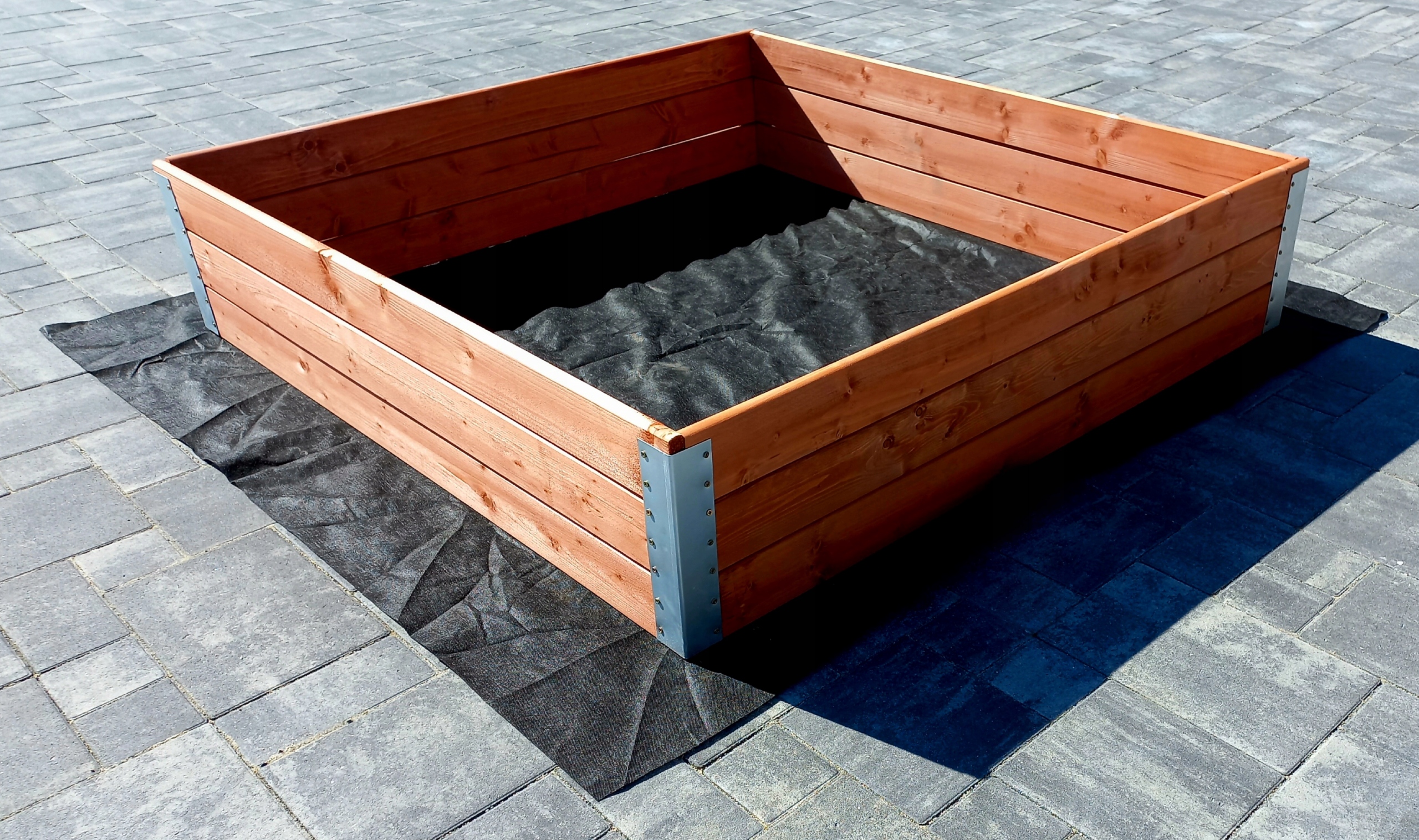 WYSOKI WARZYWNIAK IMPREGNOWANY 60X120X27CM Marka inna