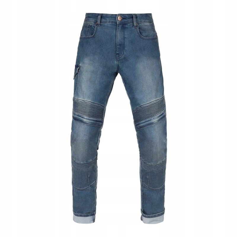 Motocyklové džínsy Broger Ohio Washed Blue modré Darčeky