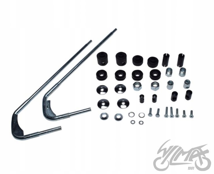 SZYBA OWIEWKA Z MOCOWANIAMI DO VESPA PRIMAVERA KPL Producent inny