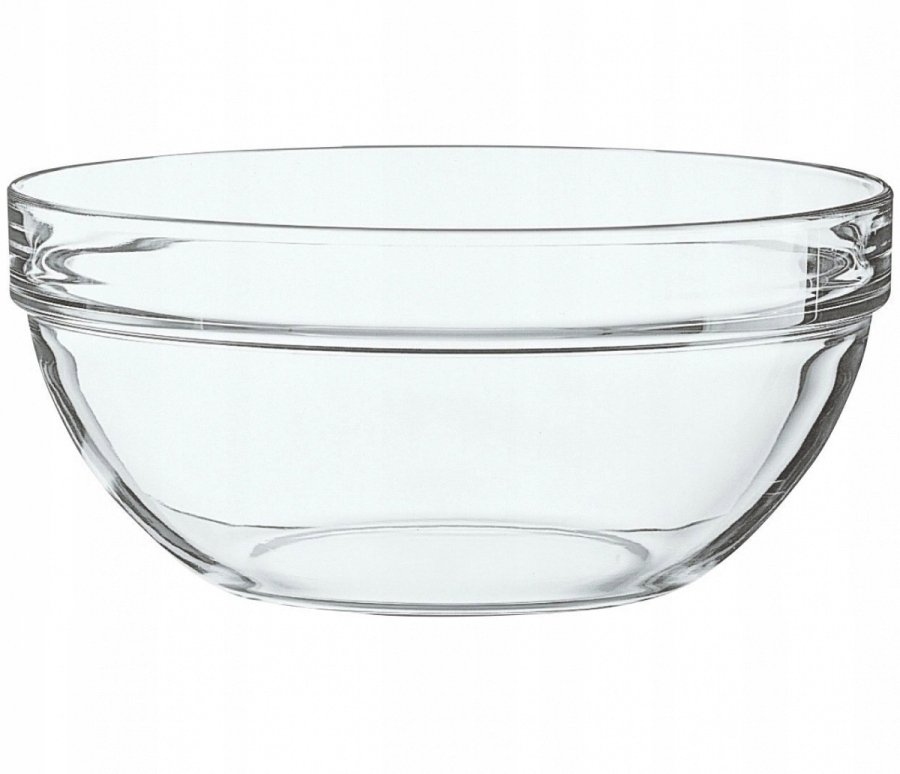 

Szklana salaterka 20cm miska na sałatkę 1900ml 1,9