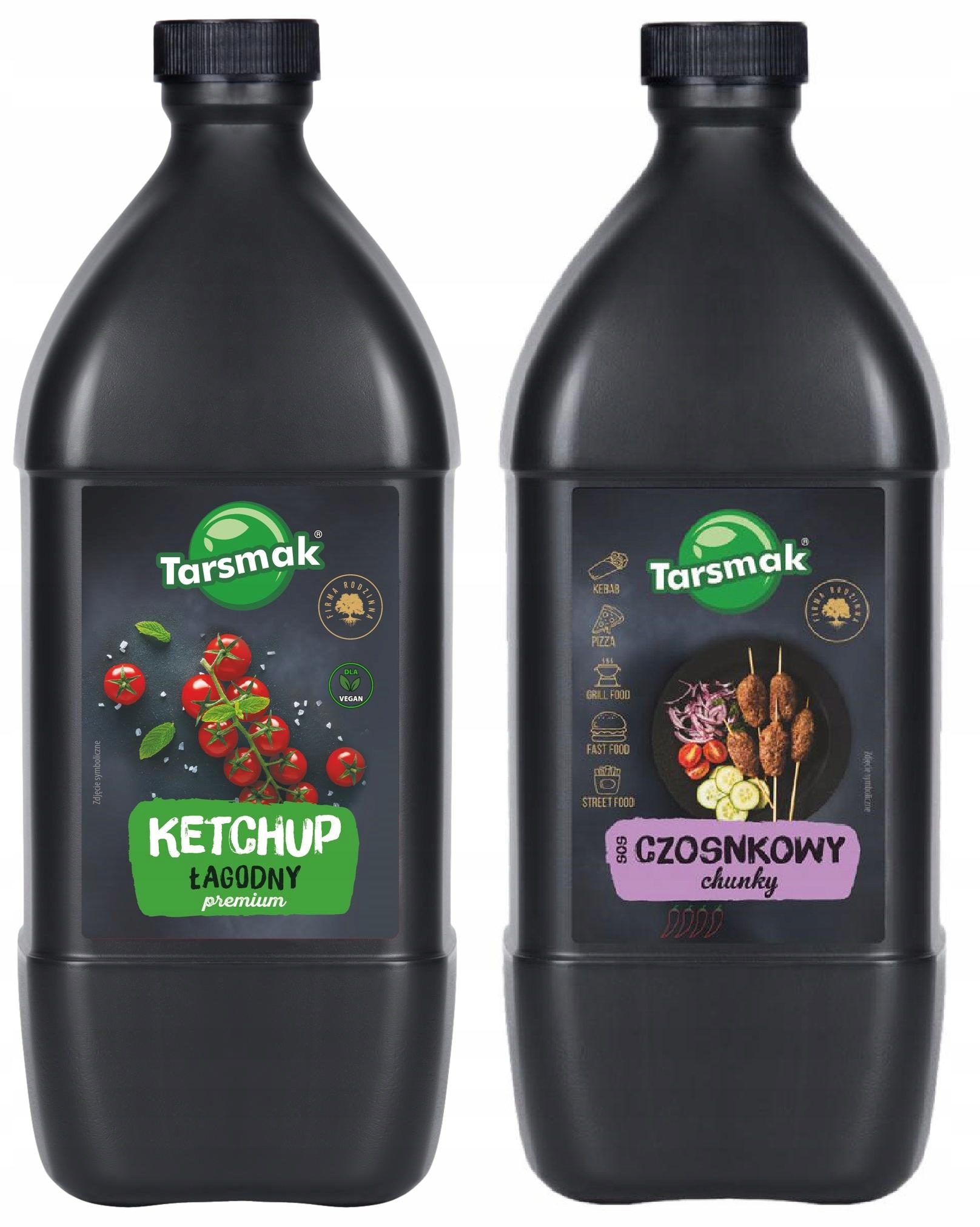 Levně Tarsmak Sada Kečup Jemný Premium 3000 g Omáčka Chunky 2700 g