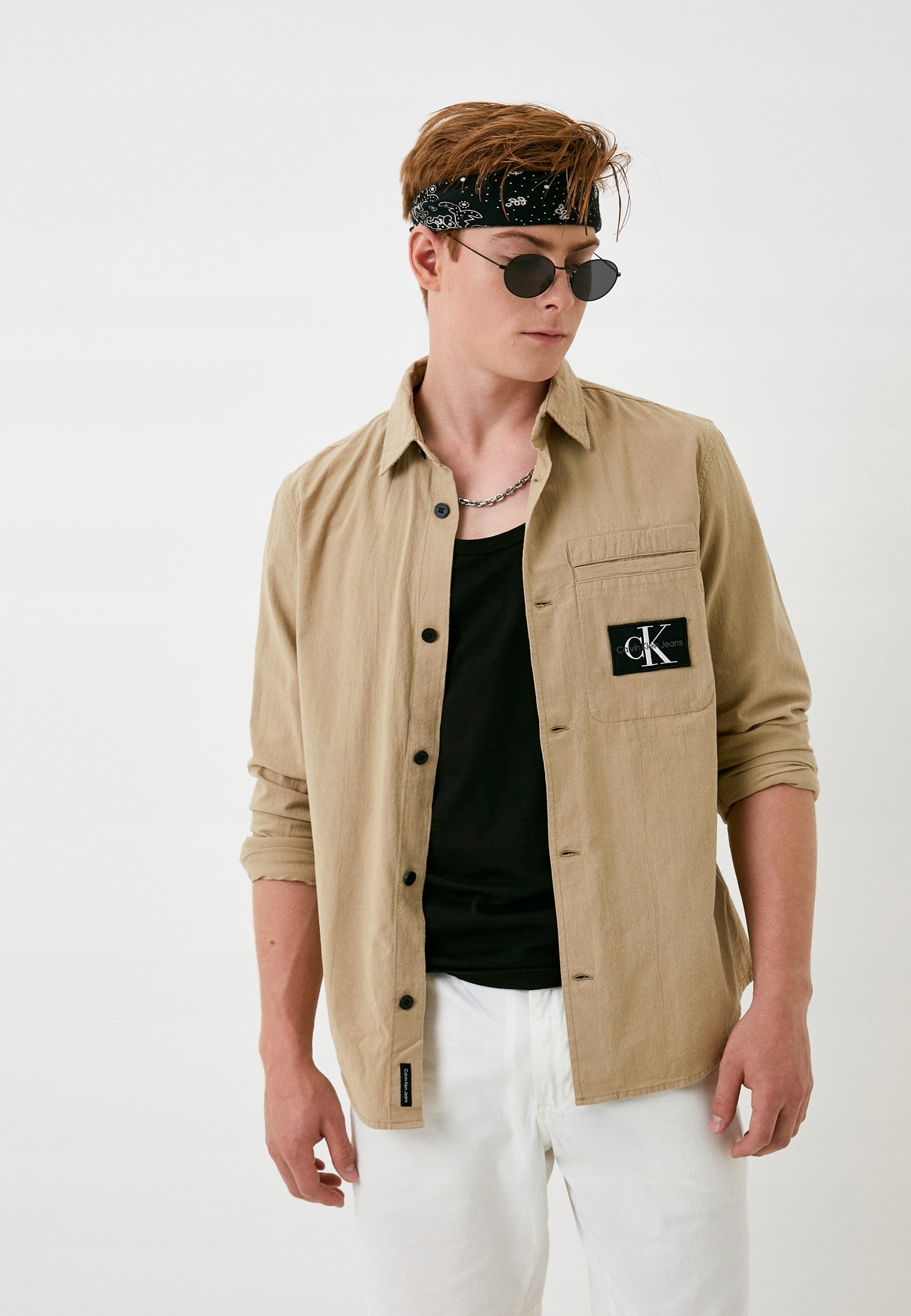 Calvin Klein Jeans Pánská Košile J30J323516 R S