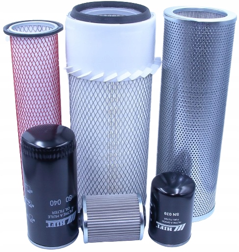 Filtry Atlas AB1304, motor Deutz BF4M1012EC sada.