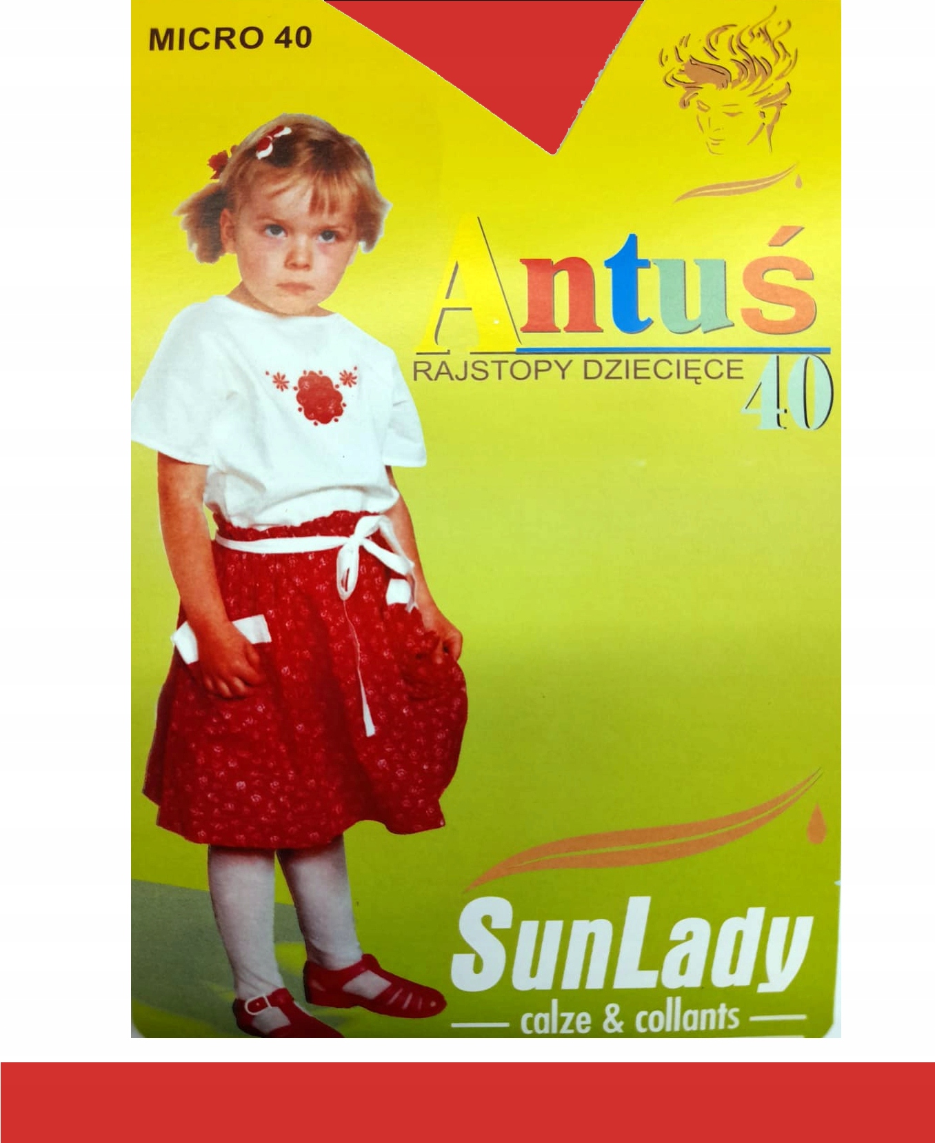 

Sun Lady Antuś Rajst. dziec. Mf 40den k.: Karmin