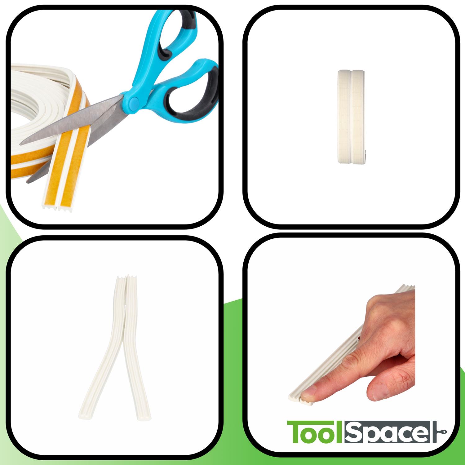 Uszczelka samoprzylepna do okien E 150 mb BIAŁY EAN (GTIN) 5901761155488