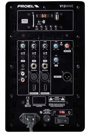 Proel V12WAVE kolumna aktywna Kod producenta V12WAVE