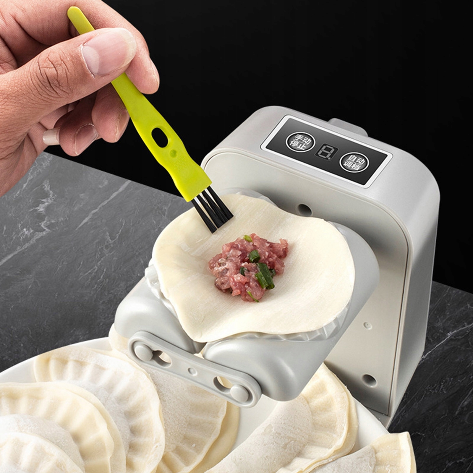 Automatyczna Elektryczna Maszynka do Robienia Lepienia Pierogów Pierogarka Stan opakowania oryginalne