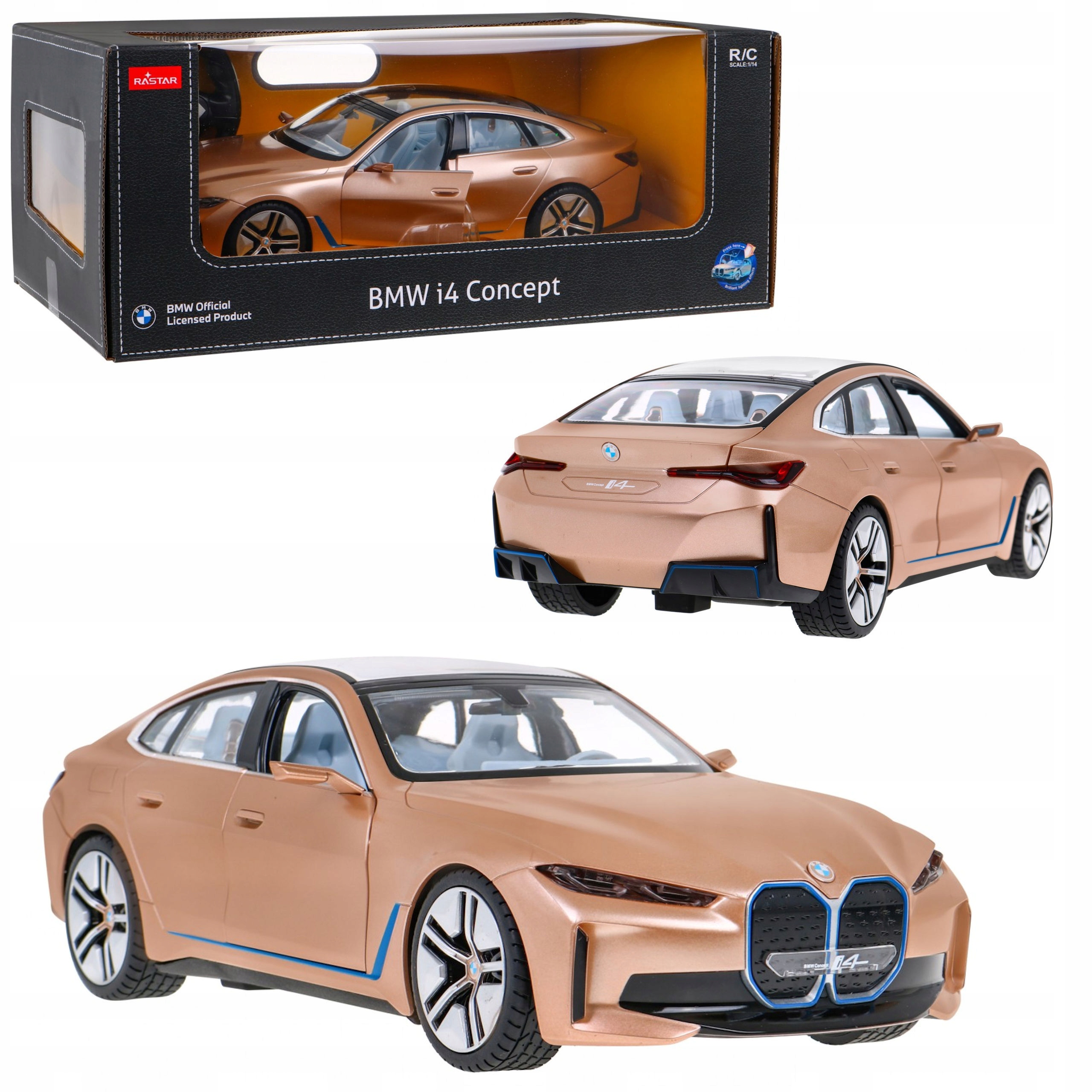 

Auto Zdalnie Sterowane Rc 1:14 Bmw i4 Coil