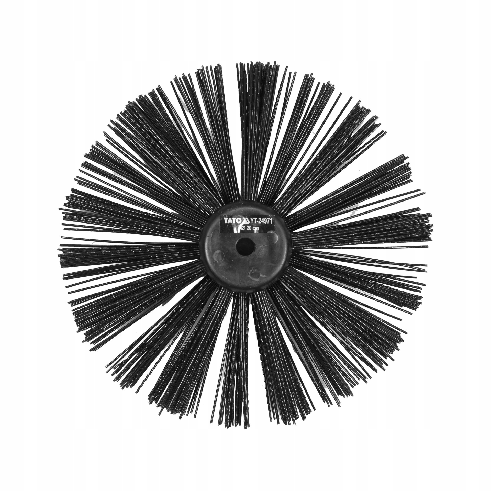 Szczotka Kanalizacyjna Do Rur 200 MM Nylon Pp 3-RZĘDOWA YT-24980 Yato