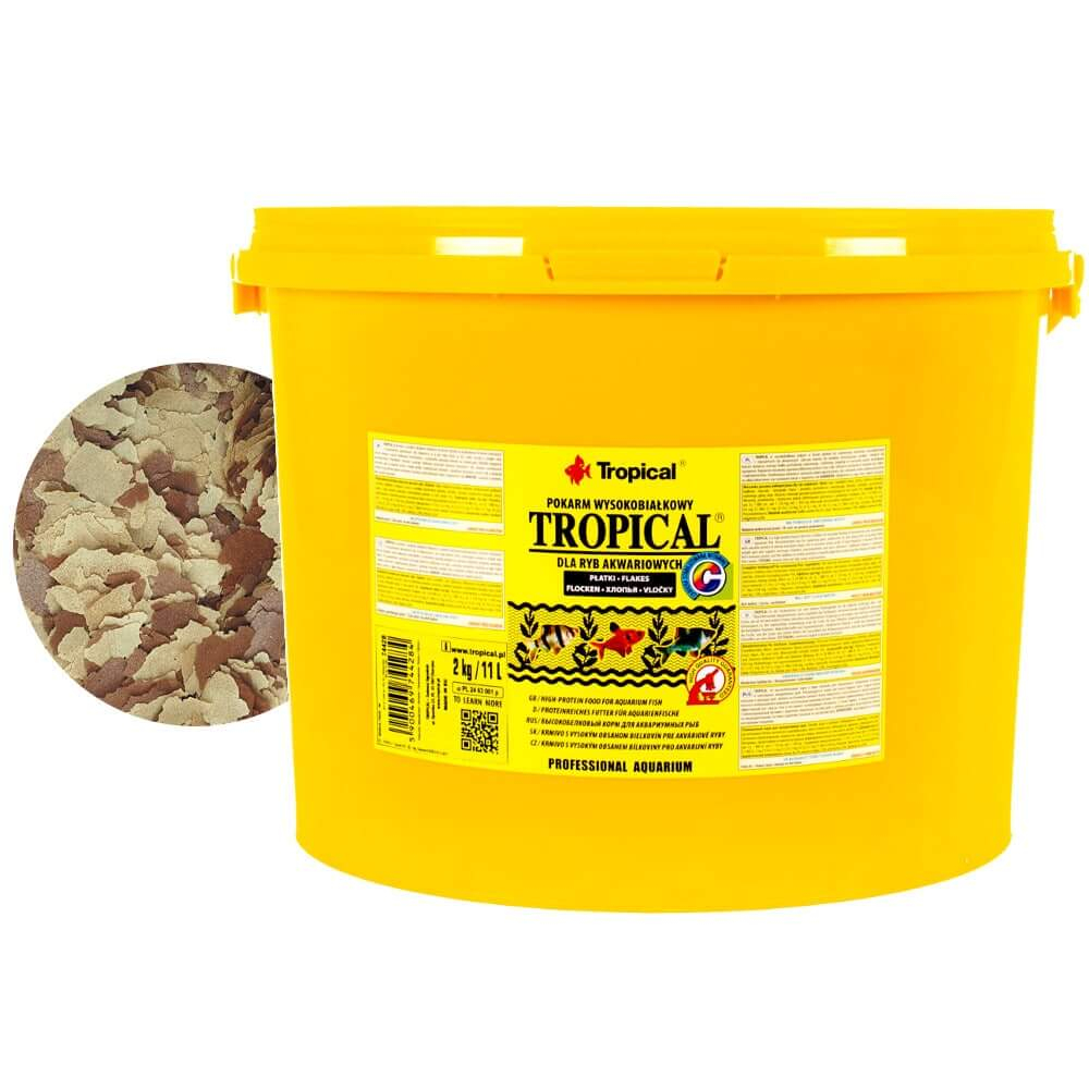 Levně Tropical 11L 2kg Základní krmivo s vysokým obsahem bílkovin