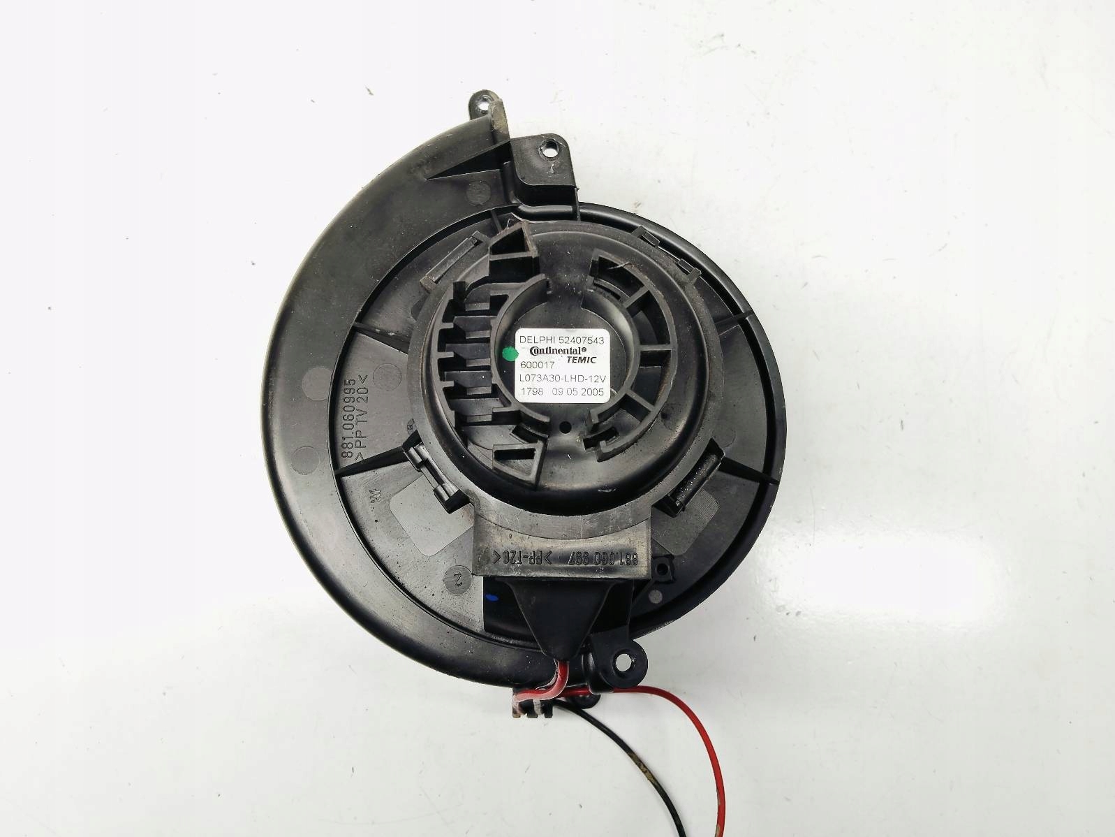 Lüfter Nadmuchu Dmuchawa Opel Astra H 1.9 CDTI DELPHI 881060997