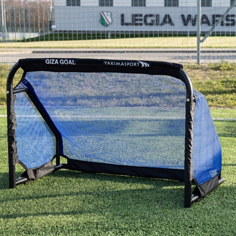 Přenosná fotbalová branka Giza 1,2 m x 0,8 m 120 cm x 80 cm Modrá