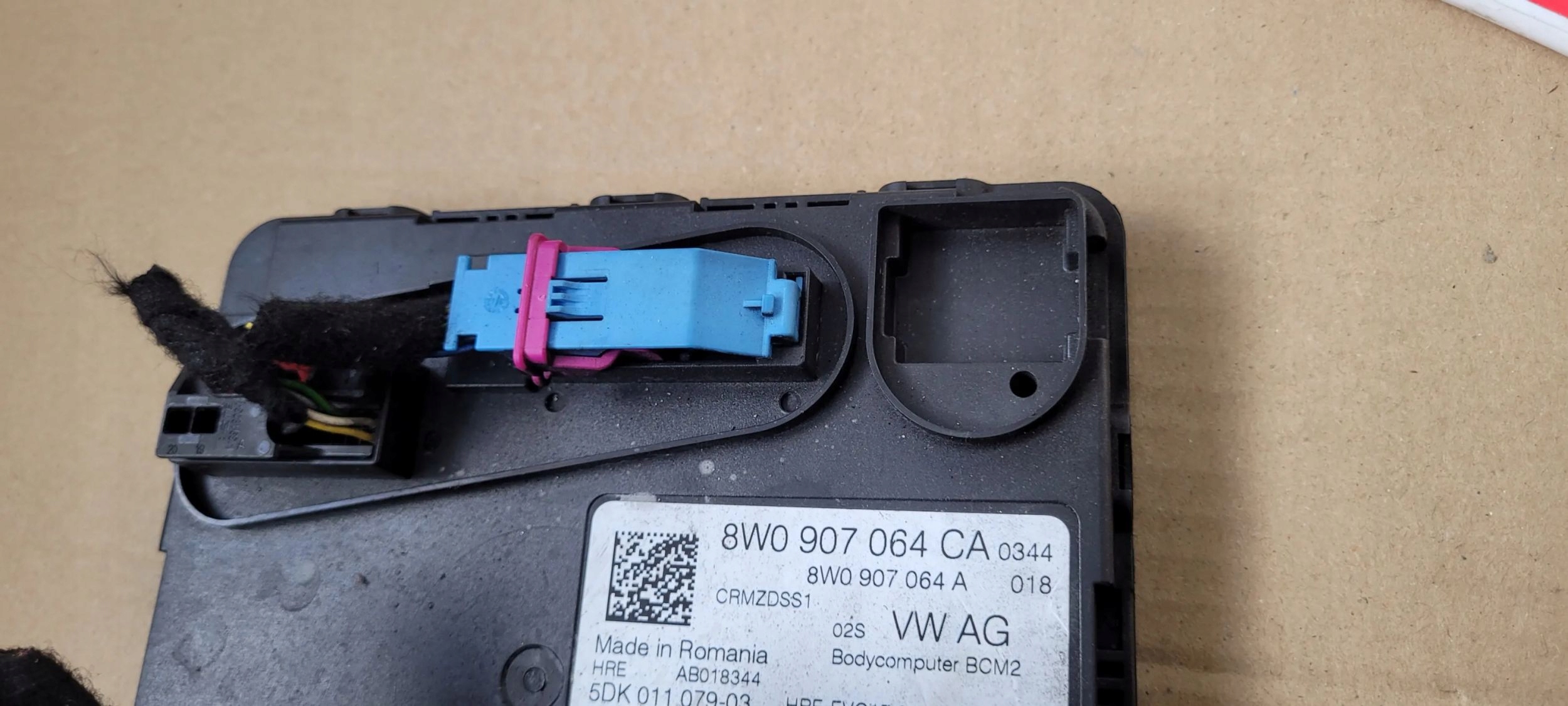 A5 8W comfort control unit BCM2 8W0907064CA A4 B9 8W Q5