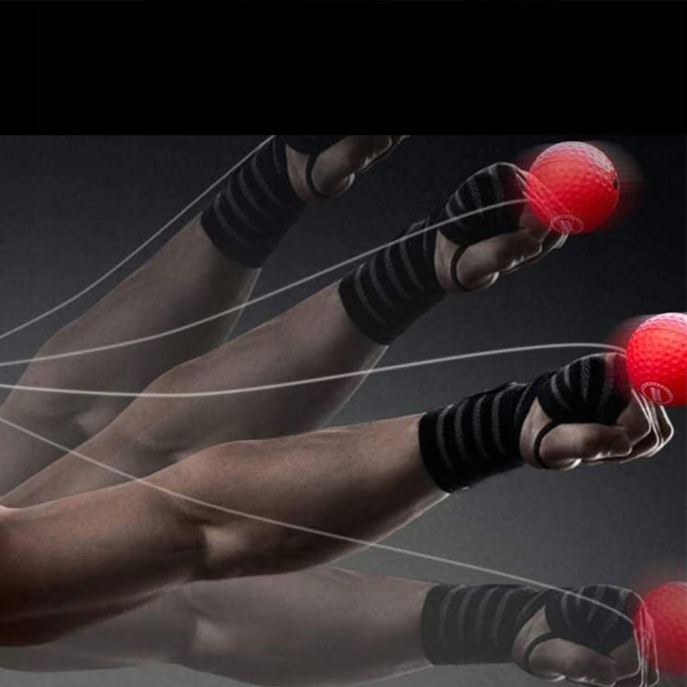 PIŁKA REFLEKSOWA FIGHT REFLEX BALL REFLEKSÓWKA PIŁECZKA BOKSERSKA GRUSZKA Model PIŁEK