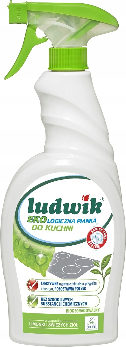 

Pianka do czyszczenia kuchni Ludwik Ekologiczna