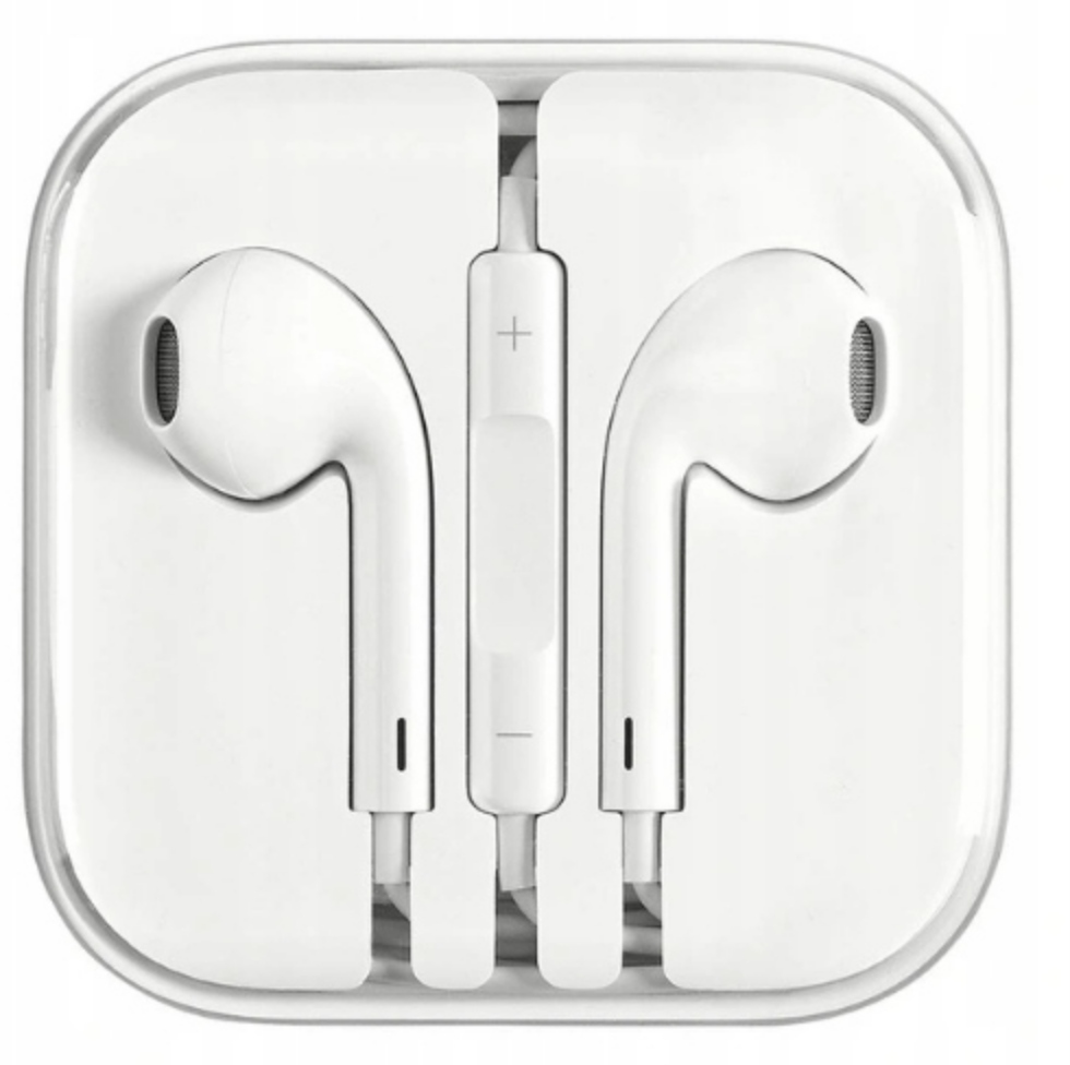SŁUCHAWKI DOUSZNE PRZEWODOWE JACK 3,5mm Z MIKROFONEM PC TELEFON MACBOOK
