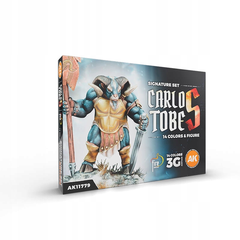 Ak Interactive 11779 Sada barev Carlos Tobes Signature Set