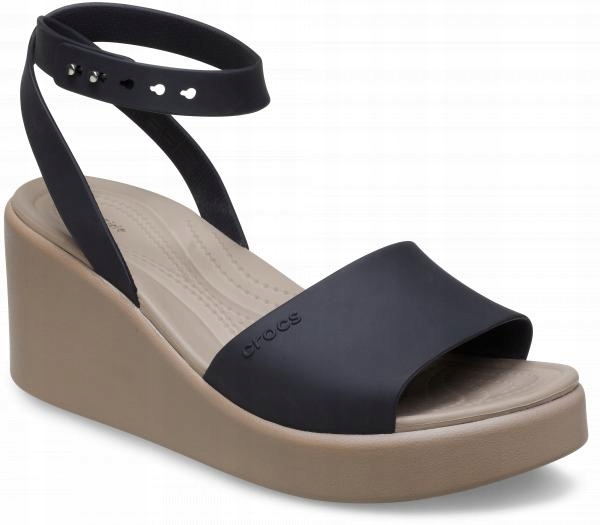 Dámské sandály Koturn Crocs Brooklyn Ankle Strap 209406 Wedge 39-40
