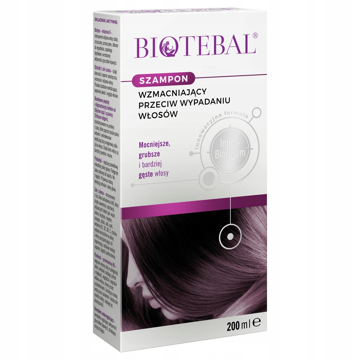 

Biotebal Szampon przeciw wypadaniu włosów 200 ml