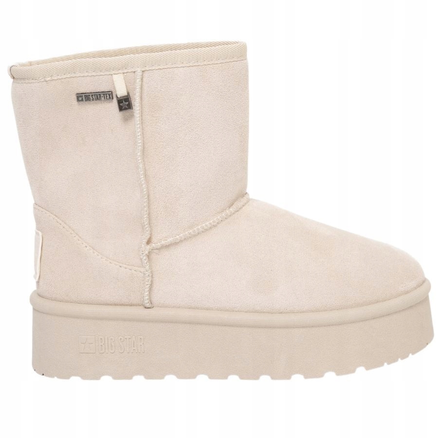 BUTY DAMSKIE ZIMOWE BIG STAR ŚNIEGOWCE OCIEPLANE Oryginalne opakowanie producenta pudełko