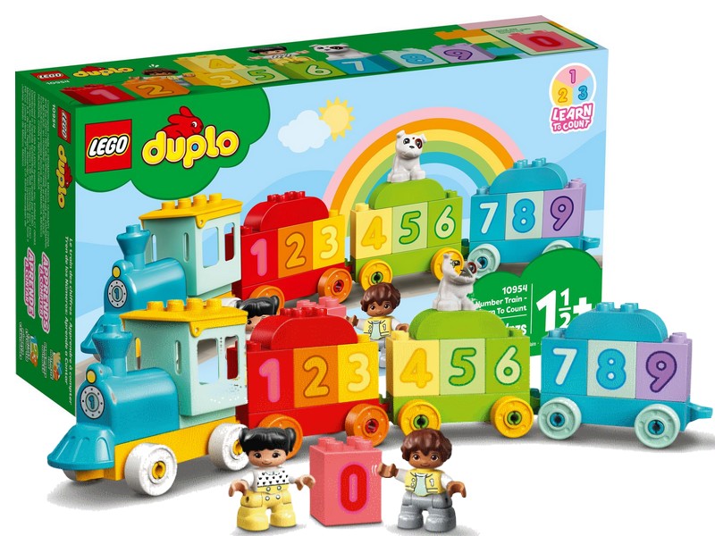 

Lego Duplo 10954 Pociąg Z Cyferkami Nauka Liczenia