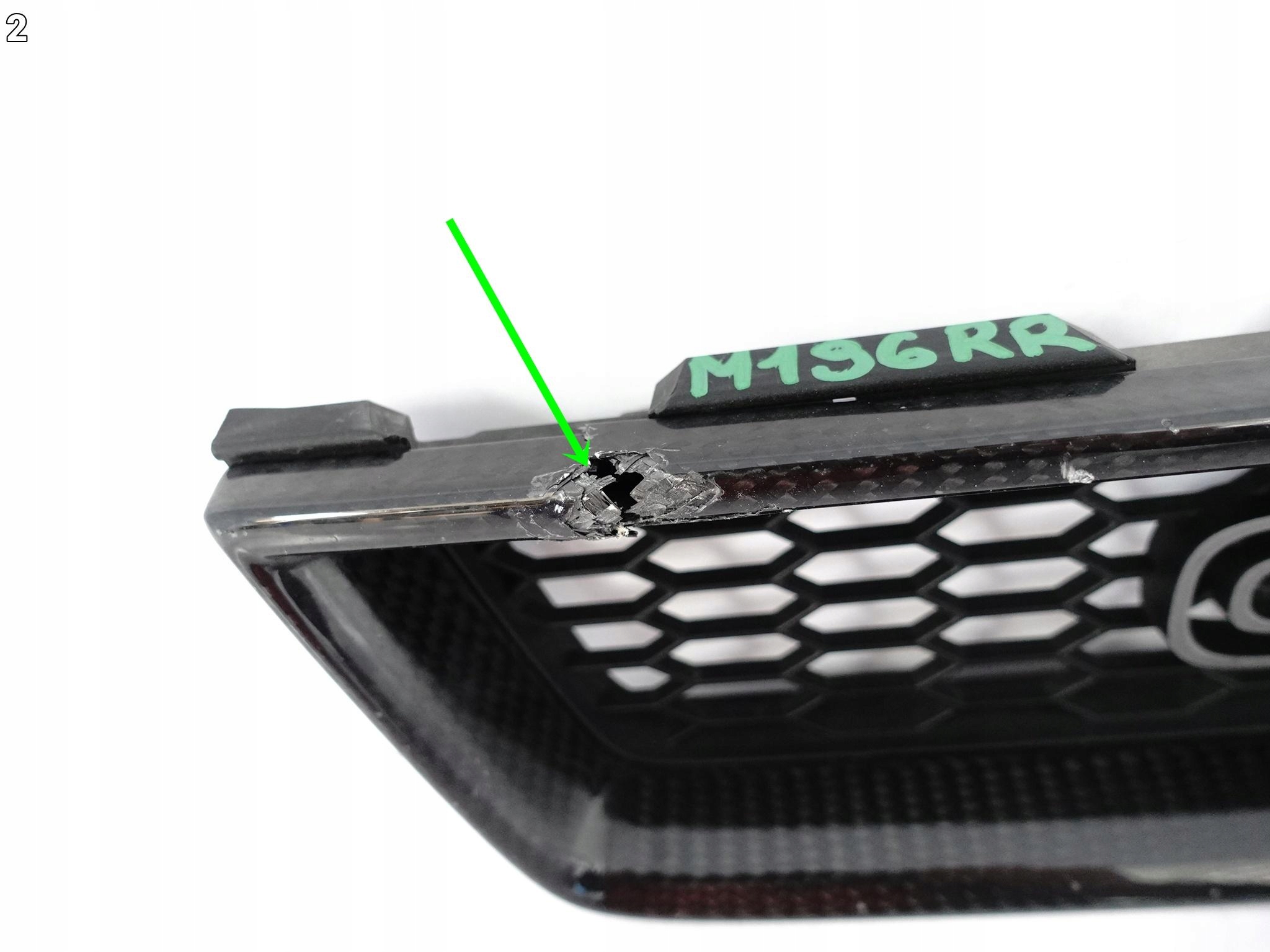 AUDI RS6 4G0 C7 LIFT 14-18 CARBON grid frame front PREKLADgrill W bumper front