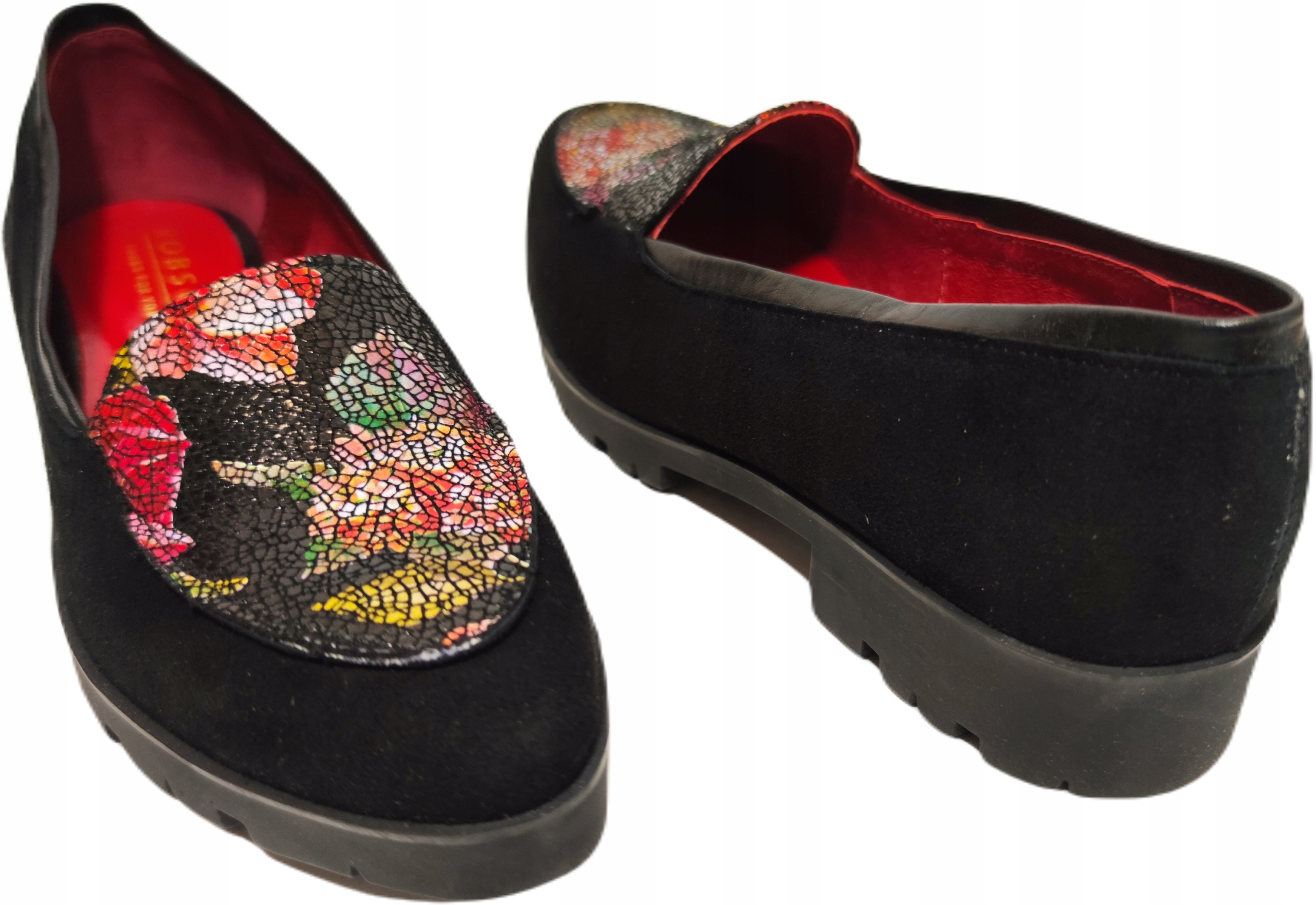 Mokasíny Lordsy kůže Robson 5038 černá R36