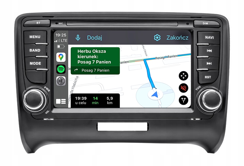 Audi Tt Radio Navigace Android Carplay Mapy