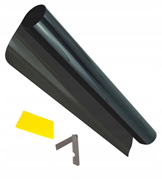 

E9I44 Przyciemniania Szyb Czarna 75 X 300cm 5% Fol