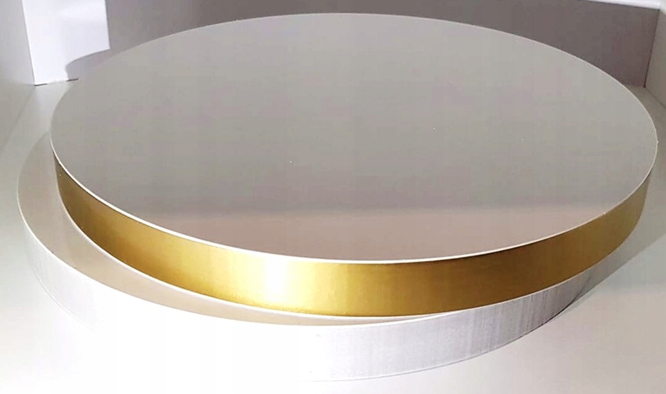 FOLIA SAMOPRZYLEPNA NA BOKI PODKŁADU ZE STYRODURU ZŁOTA Producent bez marki