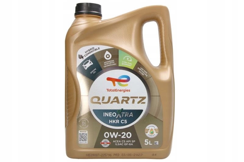 Motorový olej Total Quartz Hkr C5 0W20 5L